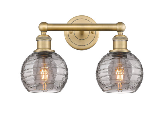 Bathroom Fixtures Two Lights by Innovations ( 405 | 616-2W-BB-G1213-6SM Edison ) 