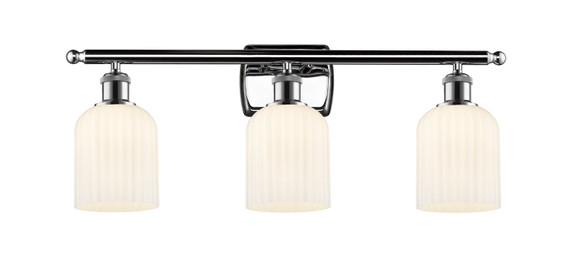 Bathroom Fixtures Three Lights by Innovations ( 405 | 516-3W-PC-G559-5GWH Ballston ) 