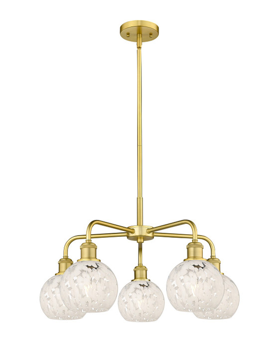 Mid. Chandeliers Glass Down by Innovations ( 405 | 516-5CR-SG-G1216-6WM Ballston ) 