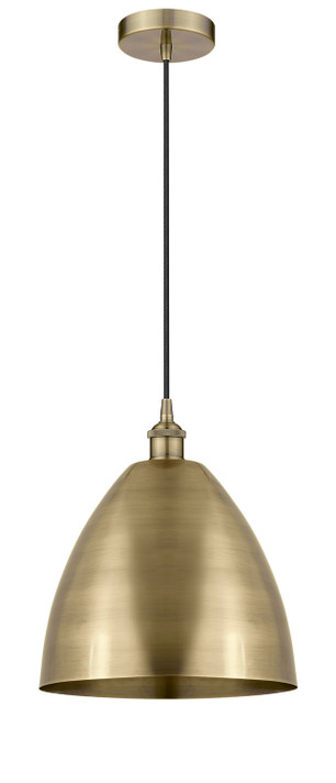 Pendants Metal Shade by Innovations ( 405 | 616-1P-AB-MBD-12-AB Edison ) 
