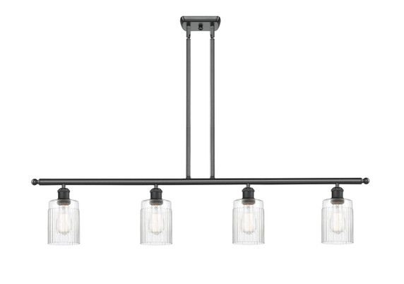 Linear/Island 4 Light + by Innovations ( 405 | 516-4I-BK-G342 Ballston ) 