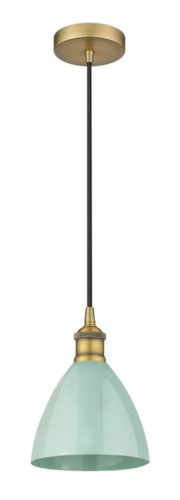 Mini Pendants Glass Down by Innovations ( 405 | 616-1P-BB-MBD-75-SF Edison ) 