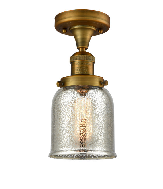 Semi-Flush Mts. Glass Down by Innovations ( 405 | 517-1CH-BB-G58-LED Franklin Restoration ) 