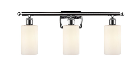 Bathroom Fixtures Three Lights by Innovations ( 405 | 516-3W-PC-G801-LED Ballston ) 