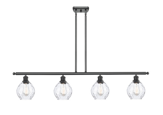 Linear/Island 4 Light + by Innovations ( 405 | 516-4I-BK-G362 Ballston ) 