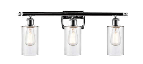 Bathroom Fixtures Three Lights by Innovations ( 405 | 516-3W-PC-G802-LED Ballston ) 