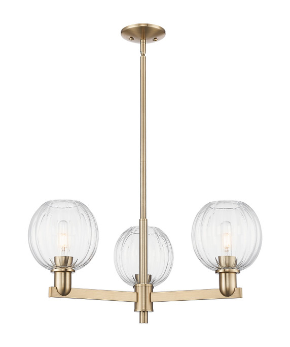 Mid. Chandeliers Glass Up by Innovations ( 405 | 716-3CR-CB-G458-7CL Arcadia ) 