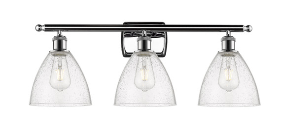Bathroom Fixtures Three Lights by Innovations ( 405 | 516-3W-PC-GBD-754-LED Ballston ) 