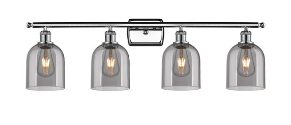 Bathroom Fixtures Four Lights by Innovations ( 405 | 516-4W-PC-G558-6SM Ballston ) 