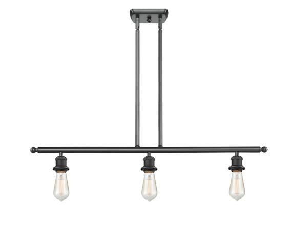 Linear/Island 3 Light Bar by Innovations ( 405 | 516-3I-BK-LED Ballston ) 