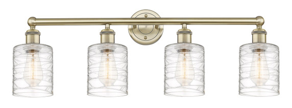 Bathroom Fixtures Four Lights by Innovations ( 405 | 616-4W-AB-G1113 Edison ) 