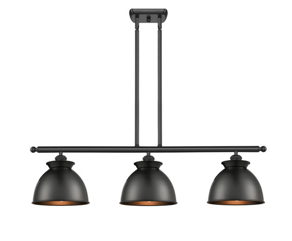 Linear/Island 3 Light Bar by Innovations ( 405 | 516-3I-BK-M14-BK Ballston ) 