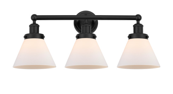 Bathroom Fixtures Three Lights by Innovations ( 405 | 616-3W-BK-G41 Edison ) 