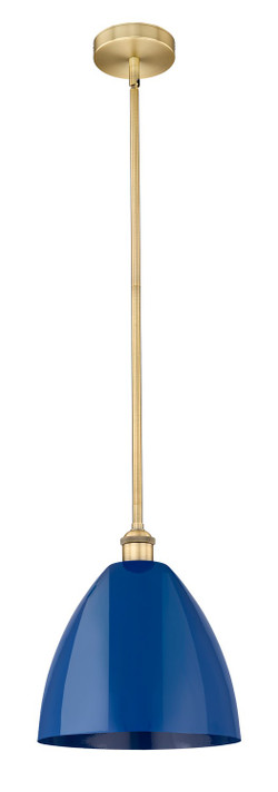 Mini Pendants Metal Shade by Innovations ( 405 | 616-1S-BB-MBD-12-BL Edison ) 