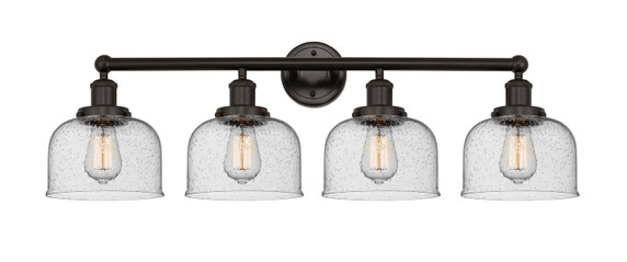 Bathroom Fixtures Four Lights by Innovations ( 405 | 616-4W-OB-G74 Edison ) 