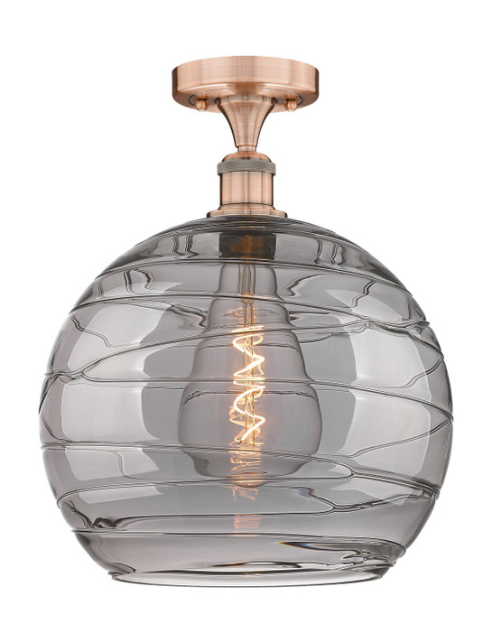 Semi-Flush Mts. Glass Down by Innovations ( 405 | 616-1F-AC-G1213-14SM Edison ) 
