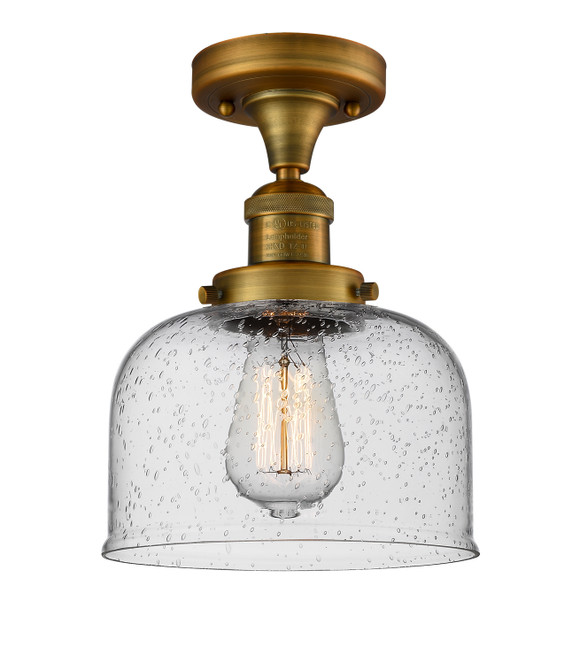Semi-Flush Mts. Glass Down by Innovations ( 405 | 517-1CH-BB-G74 Franklin Restoration ) 