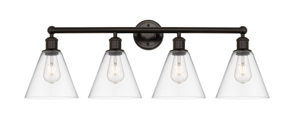 Bathroom Fixtures Four Lights by Innovations ( 405 | 616-4W-OB-GBC-82 Edison ) 