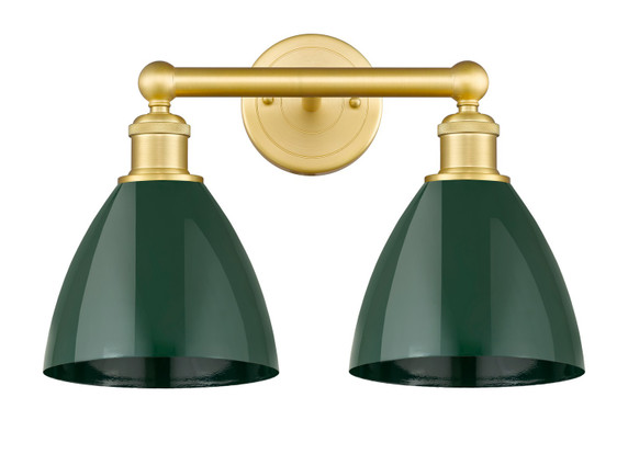 Bathroom Fixtures Two Lights by Innovations ( 405 | 616-2W-SG-MBD-75-GR Edison ) 