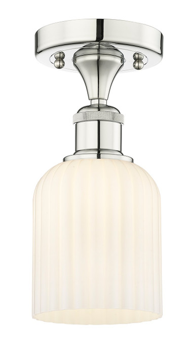 Semi-Flush Mts. Glass Down by Innovations ( 405 | 616-1F-PN-G559-5GWH Edison ) 