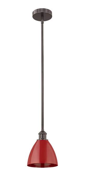 Mini Pendants Metal Shade by Innovations ( 405 | 616-1S-OB-MBD-75-RD Edison ) 