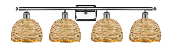 Bathroom Fixtures Four Lights by Innovations ( 405 | 516-4W-PC-RBD-8-NAT Ballston ) 
