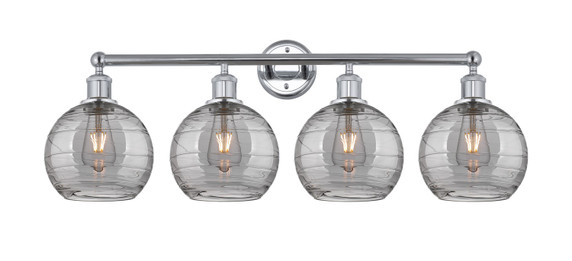 Bathroom Fixtures Four Lights by Innovations ( 405 | 616-4W-PC-G1213-8SM Edison ) 