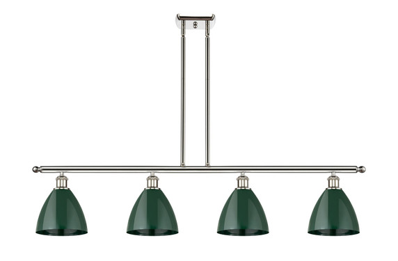 Linear/Island 4 Light + by Innovations ( 405 | 516-4I-PN-MBD-75-GR Ballston ) 