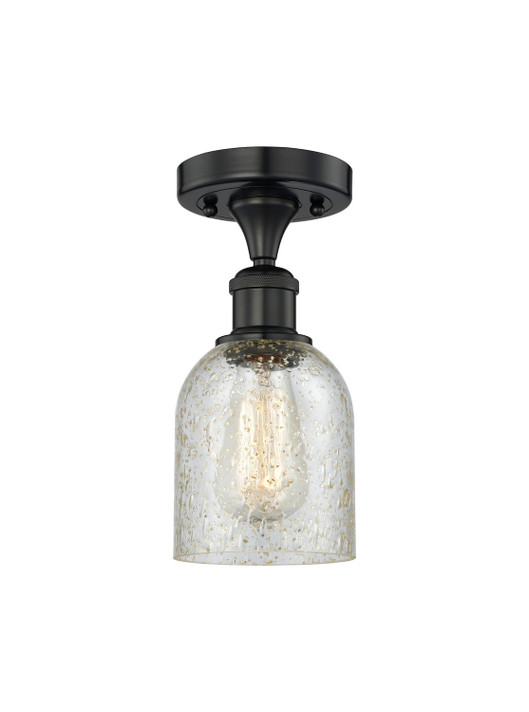 Semi-Flush Mts. Glass Down by Innovations ( 405 | 616-1F-BK-G259 Edison ) 