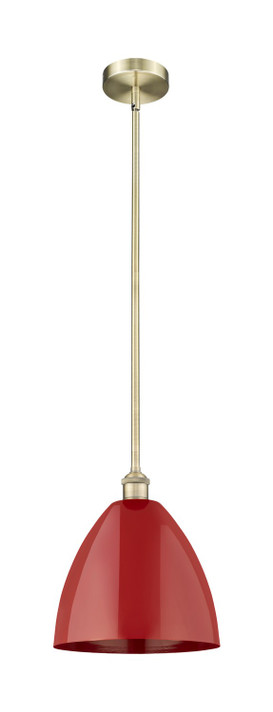 Mini Pendants Metal Shade by Innovations ( 405 | 616-1S-AB-MBD-12-RD Edison ) 