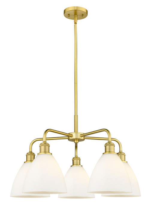Mid. Chandeliers Glass Down by Innovations ( 405 | 516-5CR-SG-GBD-751 Ballston ) 
