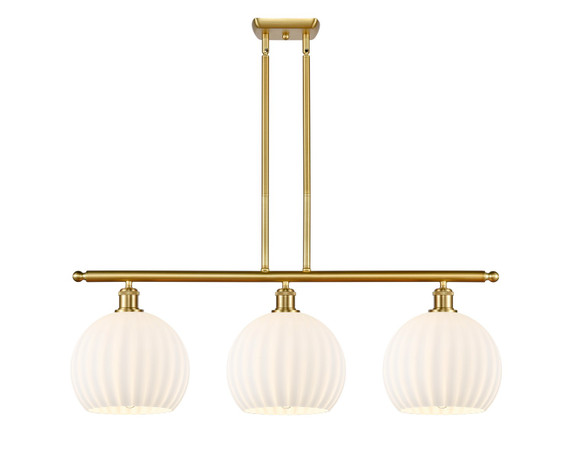 Linear/Island 3 Light Bar by Innovations ( 405 | 516-3I-SG-G1217-10WV Ballston ) 