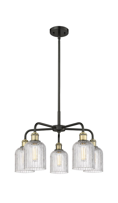 Mid. Chandeliers Glass Down by Innovations ( 405 | 516-5CR-BAB-G559-5CL Ballston ) 