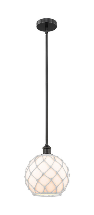 Mini Pendants Glass Down by Innovations ( 405 | 616-1S-BK-G121-10RW Edison ) 