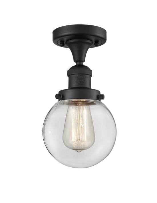 Semi-Flush Mts. Directional by Innovations ( 405 | 517-1CH-BK-G202-6-LED Franklin Restoration ) 