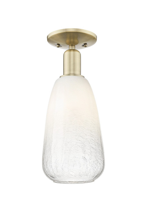 Semi-Flush Mts. Glass Down by Innovations ( 405 | 716-1C-AB-G480-6OP Arcadia ) 