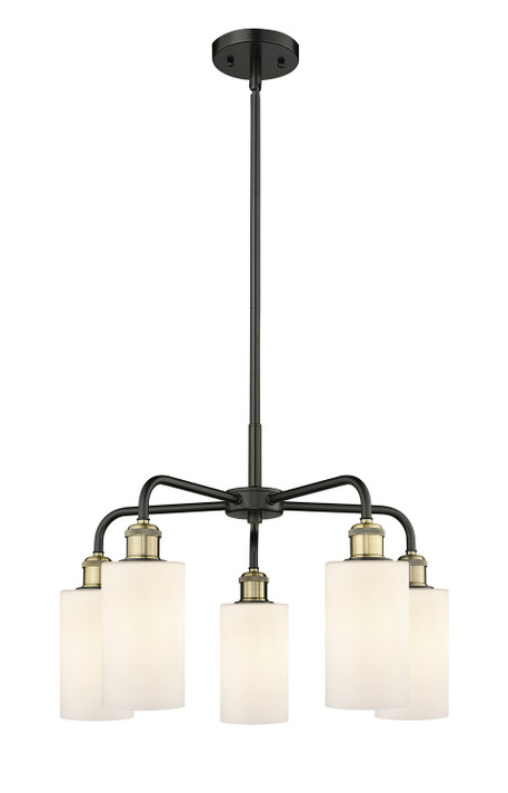 Mid. Chandeliers Glass Down by Innovations ( 405 | 516-5CR-BAB-G801 Ballston ) 