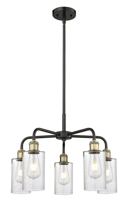Mid. Chandeliers Glass Down by Innovations ( 405 | 516-5CR-BAB-G804 Ballston ) 