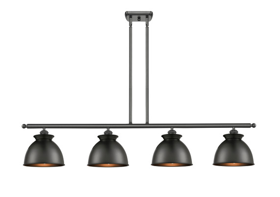 Linear/Island 4 Light + by Innovations ( 405 | 516-4I-BK-M14-BK Ballston ) 