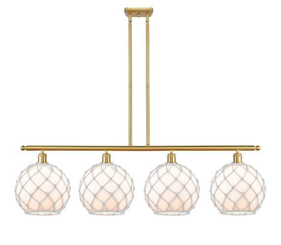 Linear/Island 4 Light + by Innovations ( 405 | 516-4I-SG-G121-10RW-LED Ballston ) 