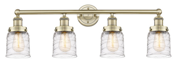 Bathroom Fixtures Four Lights by Innovations ( 405 | 616-4W-AB-G513 Edison ) 