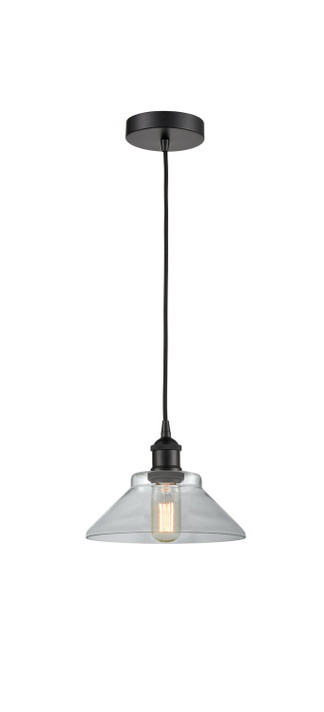 Mini Pendants Glass Down by Innovations ( 405 | 616-1P-BK-G132 Edison ) 