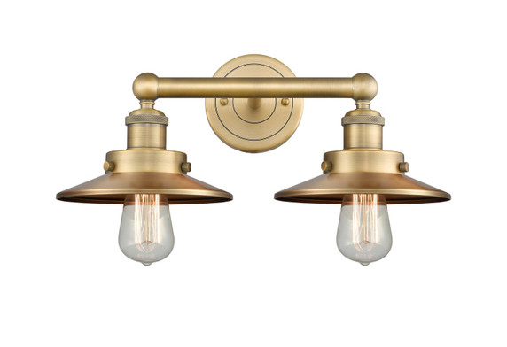 Bathroom Fixtures Two Lights by Innovations ( 405 | 616-2W-BB-M4-BB Edison ) 
