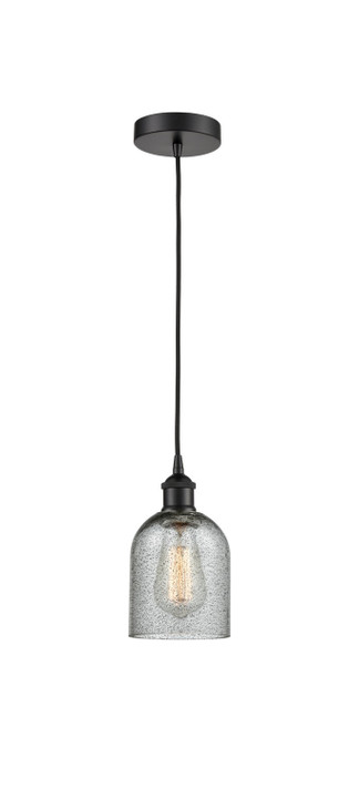 Mini Pendants Glass Down by Innovations ( 405 | 616-1P-BK-G257 Edison ) 