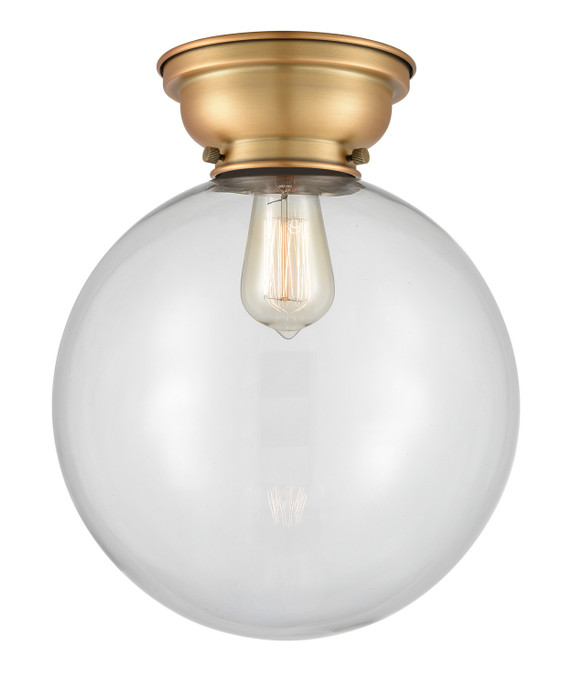 Flush Mounts Glass Down by Innovations ( 405 | 623-1F-BB-G202-12-LED Franklin Restoration ) 