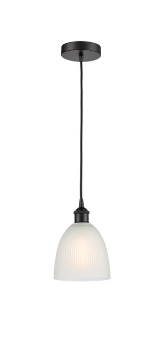 Mini Pendants Glass Down by Innovations ( 405 | 616-1P-BK-G381 Edison ) 
