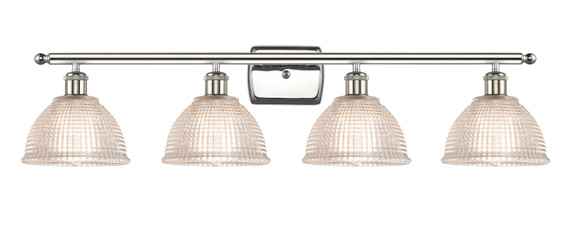 Bathroom Fixtures Four Lights by Innovations ( 405 | 516-4W-PN-G422-LED Ballston ) 