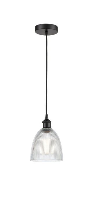 Mini Pendants Glass Down by Innovations ( 405 | 616-1P-BK-G382 Edison ) 