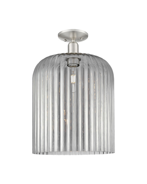 Semi-Flush Mts. Glass Down by Innovations ( 405 | 716-1C-SN-G559-12SM Arcadia ) 