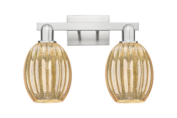 Bathroom Fixtures Two Lights by Innovations ( 405 | 716-2W-SN-G459-6ME Arcadia ) 